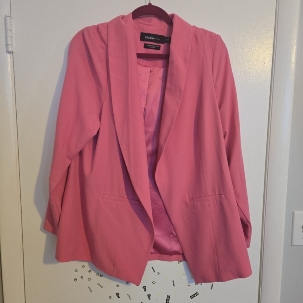 Torrid Pink Blazer Size 0